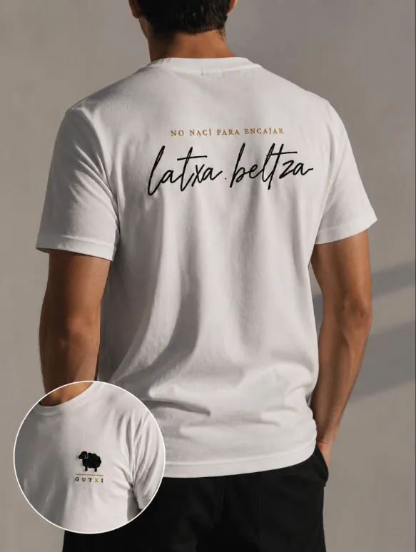 Camiseta Latxa Beltza